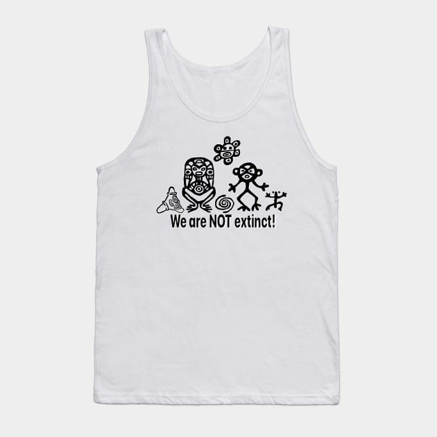 Taino we are not extinct Tank Top by Orchid's Art